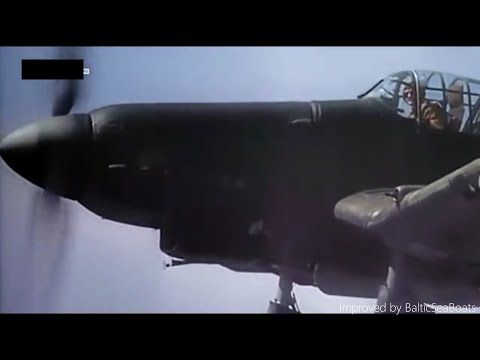 Rare WW2 Footage - Junkers Ju 87 "Stuka" - No Music, Pure Sound