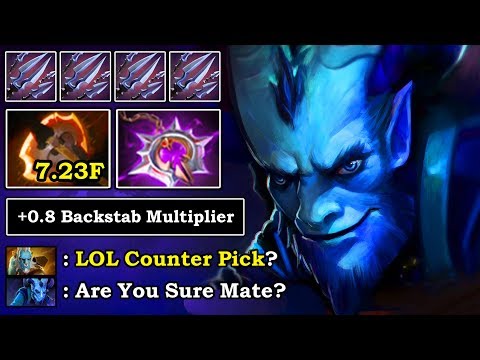 EPIC Carry RIKIMARU Battle Fury Vs illusion Cancer PL Extremely Fun Meta Non Stop Hunting DotA 2