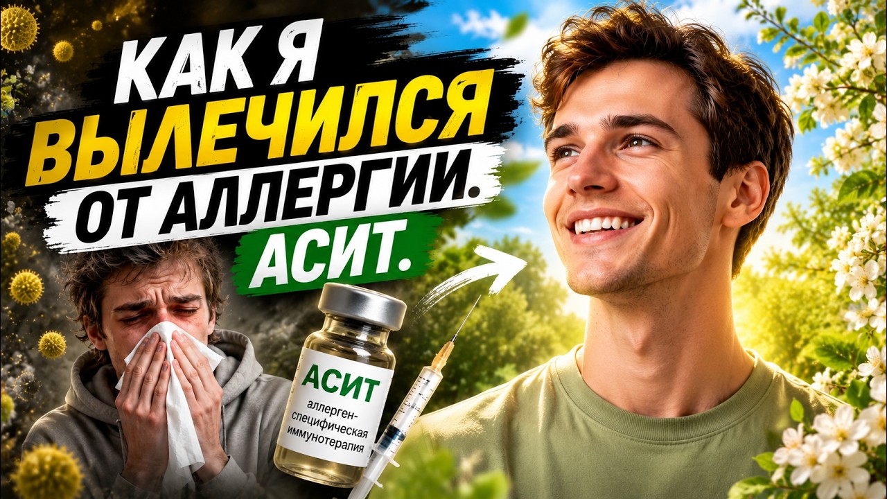Как я вылечился от аллергии. АСИТ.