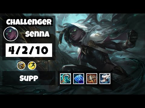 Senna Challenger Gameplay S11 Replay 11.8 Support (4/2/10) - NA