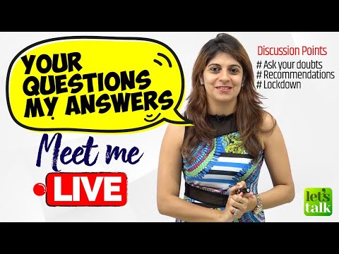 Learn English With Niharika - Solve Your English Doubts | Discussing Lockdown