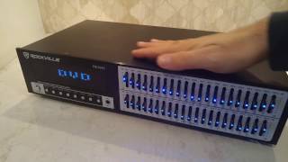Video thumbnail for New Rockville REQ42 Equalizer vs 1980s Radio Shack Equalizer by ACBMemphis
