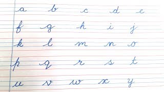Cursive Small Letters Cursive small abc Cursive Writing for kids abcdefghijklmnopqrstuvwxyz ABC song