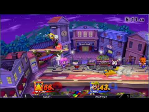 [SSN7 LF] CACAW|BigD (Mario) Vs. Captain L (Pikachu)
