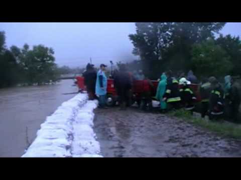 Árvízi védekezés Edelény 2010.06. HÖT Nyíregyháza F.D.NY.