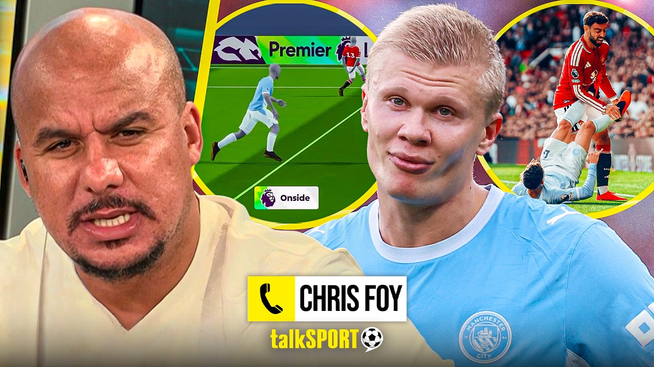 Gabby Agbonlahor GRILLS Chris Foy on Phil Foden KICKING OUT at Bruno Fernandes amid error ADMISSION!
