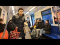 4K 60fps Bucharest Metro Journey Crângași ️Piața Victoriei 2 Stations On M1 By BM Train Crăiț
