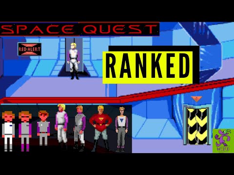 Space Quest Games Ranked + SPACE QUEST 3 3D Fan Project