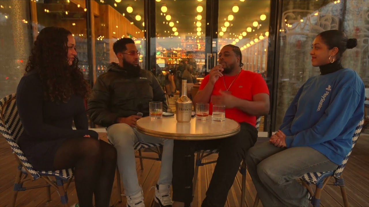 Interview Tripin en terrasse au Carnaval de Montpellier