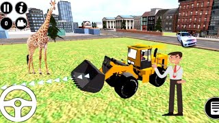 Snow Excavator Simulator New Beku Gari Game #gv80 | Android gameplay videos
