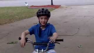 Riding the Razor MX350 - Red Chains first video