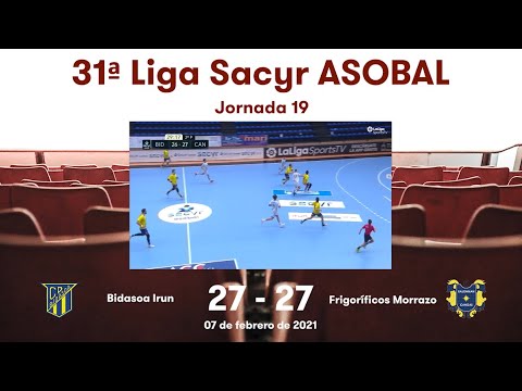 31ª Liga Sacyr ASOBAL J19: Bidasoa Irun - Frigoríficos Morrazo 27-27