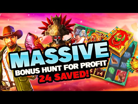 Thumbnail for video: HUGE SUNDAY BONUS OPENING!! 24 Bonuses! Can we profit?!?!