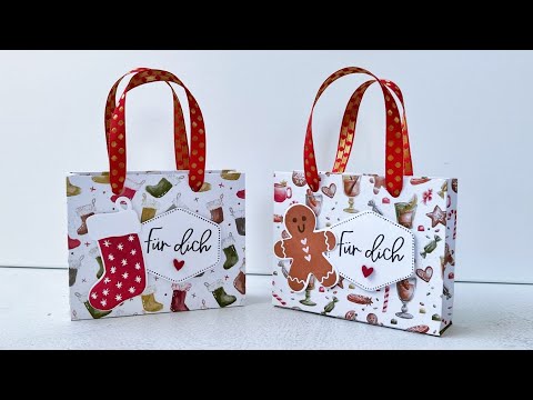 Tutorial Geschenktüte Nikolaustag