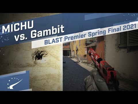MICHU vs. Gambit - BLAST Premier Spring Final 2021