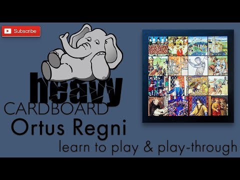 Ortus Regni 2p Play-through, Teaching, & Roundtable discussion by Heavy Cardboard