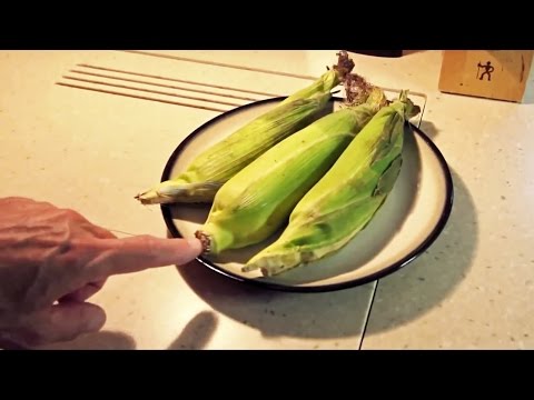 Microwave Corn on the Cob — No Shucking & Silk-Free!