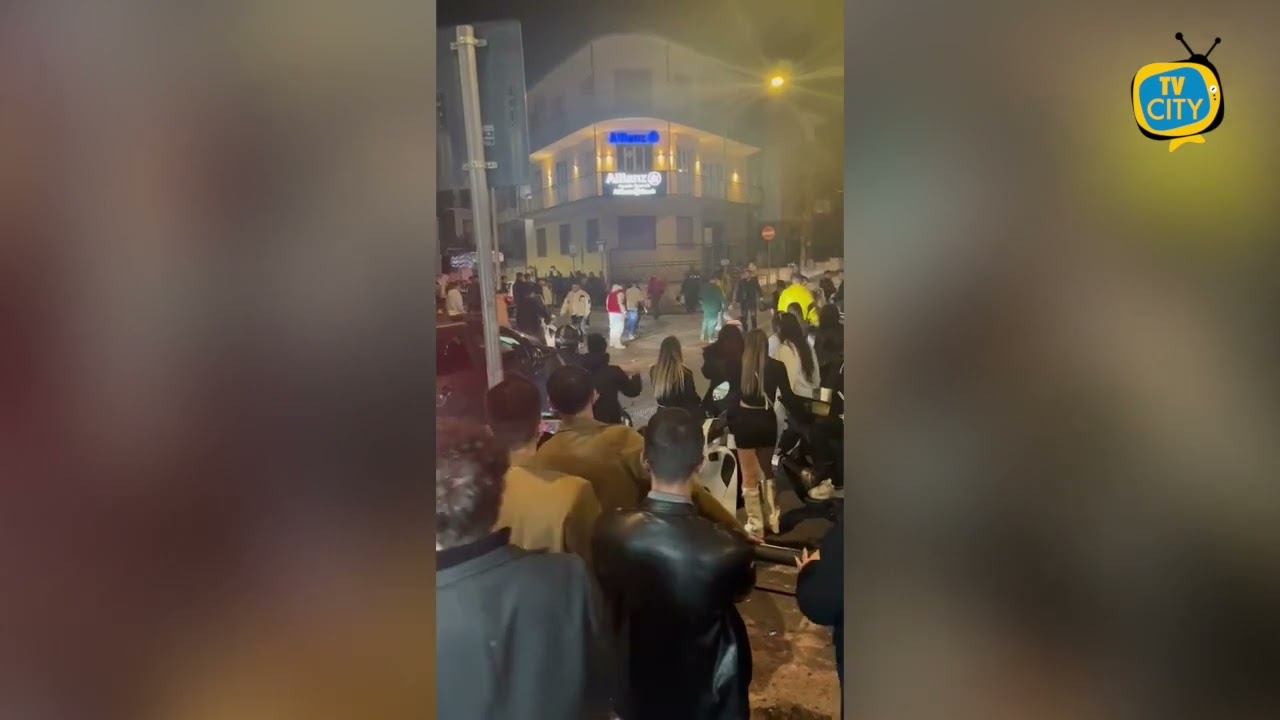 Maxi rissa a Torre del Greco la sera di Capodanno