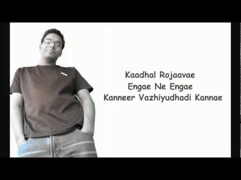 Kaadhal Rojaave - Tamil Karaoke - Roja - By BiSTRO - YouTube.flv