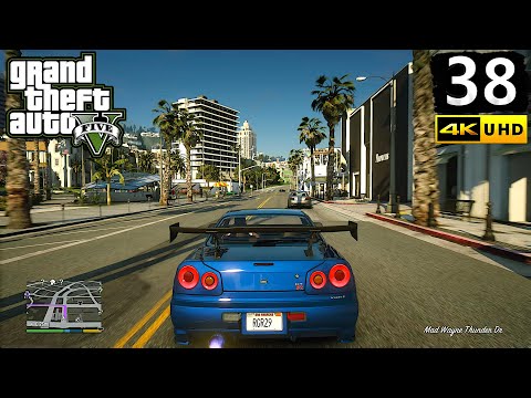 Grand Theft Auto 5 Gameplay Walkthrough Part 38 - GTA 5 PC 4K 60FPS No Commentary