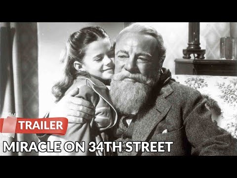 afbeelding Miracle on 34th Street 1947 Trailer HD | Edmund Gwenn