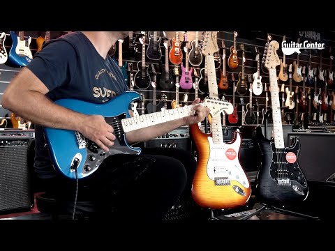 Электрогитара SQUIER AFFINITY STRATOCASTER MN LAKE PLACID BLUE - фото 1 - id-p1561444983