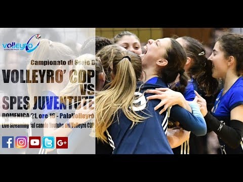 ore 16.00 - Campionato serie D: Volleyrò CDP / Spes Juventute