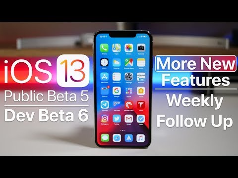 iOS 13 Public Beta 5 and Dev Beta 6 - More features and Follow Up