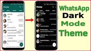 WhatsApp Black Theme : How To Enable WhatsApp Dark