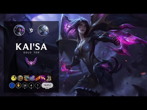 Kai'Sa Top vs Volibear - EUW Master Patch 12.19