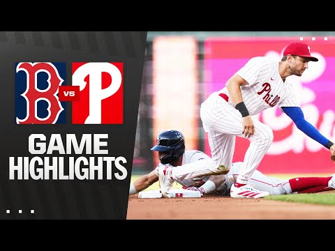 Red Sox vs. Phillies Game Highlights (7/21/25) | MLB Highlights
