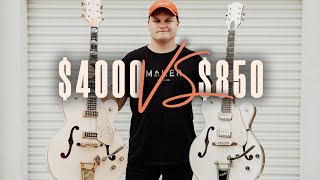 Video thumbnail for Gretsch White Falcon vs Gretsch Electromatic! Does It Matter Where It's Made?! by Ben Neal