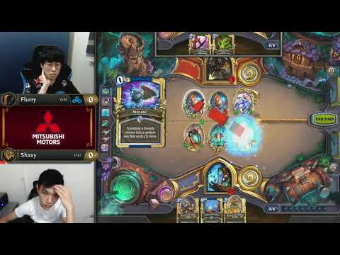 Flurry vs Shaxy ||《爐石戰記》大師職業賽 亞太區 第二季 - W6D3