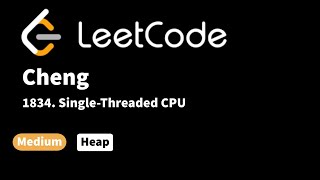 YouTube video 'LeetCode 1834. Single-Threaded CPU'
