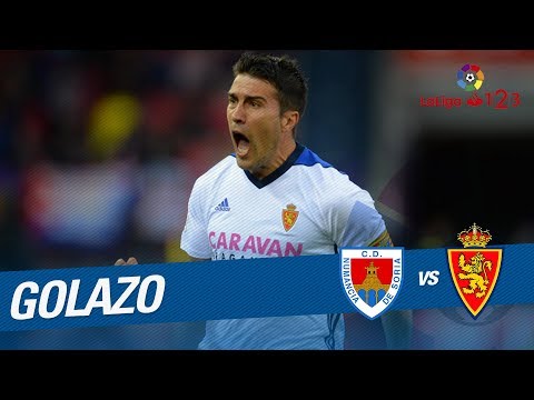 Golazo de Zapater (0-1) CD Numancia vs Real Zaragoza