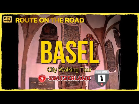 Passando um dia em BASEL, a menor cidade da Suíça | #vlog60 | Vídeo de viagem com música