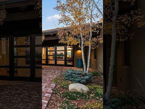 Xmas Gift Ideas | Luxury Las Campanas Home for Sale | Mountain Views & Santa Fe Outdoor Living