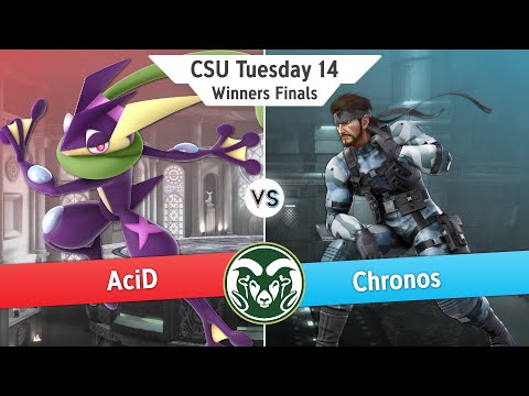 AciD(Greninja) Vs Chronos(Snake) - Winners Finals - CSU Tuesday 14