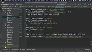 [오지랖 파이썬 웹 프로그래밍] 5장 Dstagram 21 - Static 파일을 S3에 업로드 하는 방법 - How to use s3 for static file storage