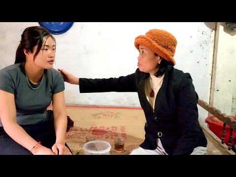 Phong's mother comforted and encouraged Hong to return to work on the farm.