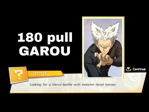 Garou/One Punch Man 180 black ticket #opm