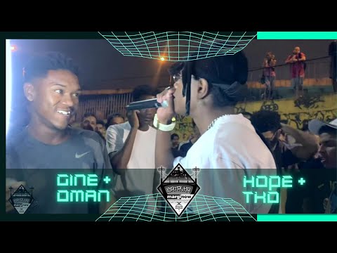 (PEGOU FOGO🔥 ) GINE & OMAN X HOPE & TKO - BATALHA MARGINOW - EDIÇÃO 02 - DUPLA CASADA