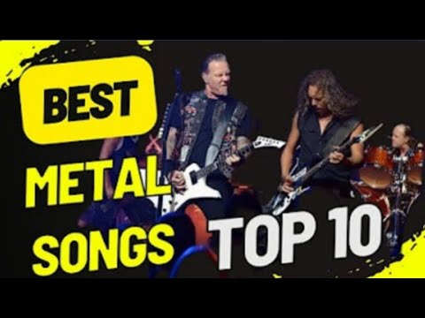 BEST METAL SONGS TOP 10 | METALLICA MOTÖRHEAD BLACK SABBATH IRON MAIDEN GUNS N ROSES #rock #hardrock