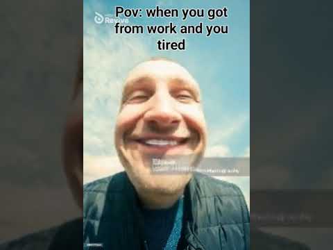 tired from work to home #funny #memes #trend ####please