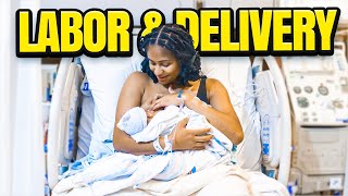 Kinigra Deon’s & Reggie’s  Labor & Delivery Pt. 1 *Very Emotional | Krown Family 👑