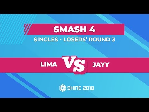Lima vs Jayy - Smash 4 Singles: Losers' Round 3 - Shine 2018