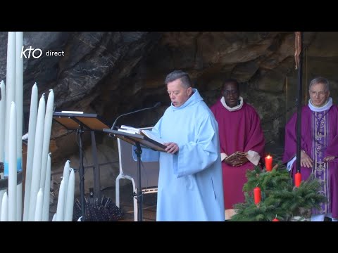 Messe de 10h à Lourdes du 6 décembre 2024