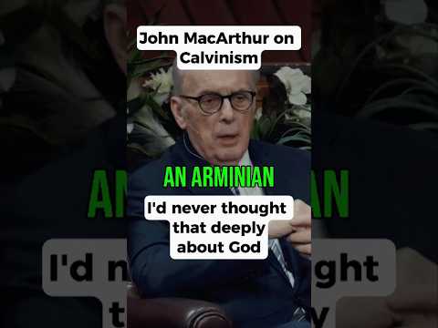 John MacArthur on the Doctrines of Grace #bible #reformedtheology
