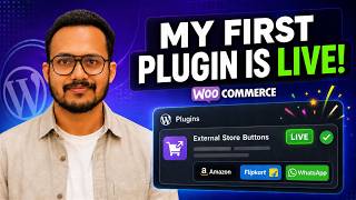 My First WordPress Plugin Is Finally Live! 🎉 External store buttons (woocommerce)