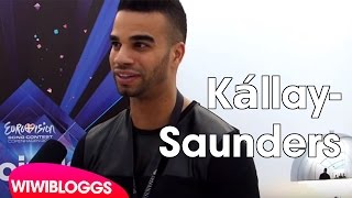 András Kállay-Saunders (Hungary) @ Eurovision 2014 - Interview | wiwibloggs